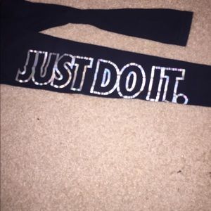 Holographic Nike leggings